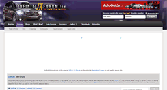 Desktop Screenshot of infinitijxforum.com