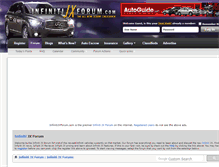 Tablet Screenshot of infinitijxforum.com